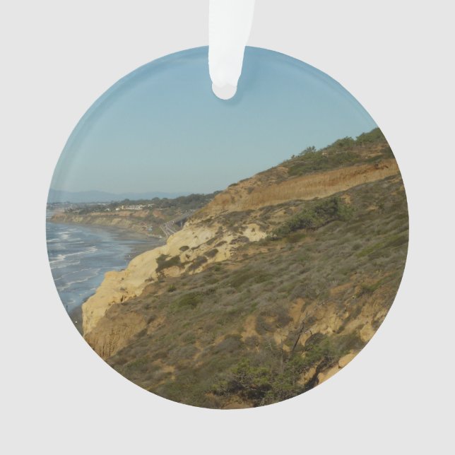 California Coastline Scenic Travel Landscape Ornament (Front)