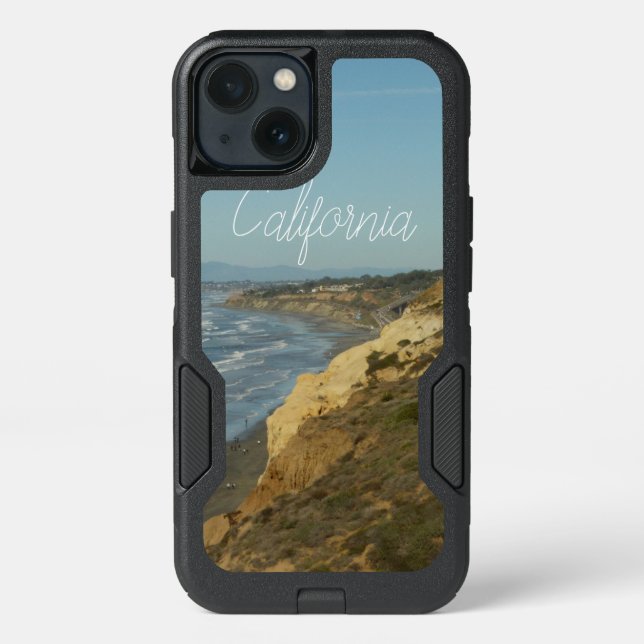 California Coastline Scenic Travel Landscape Otterbox iPhone Case (Back)