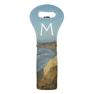 California Coastline Scenic Travel Landscape Wine Bag
