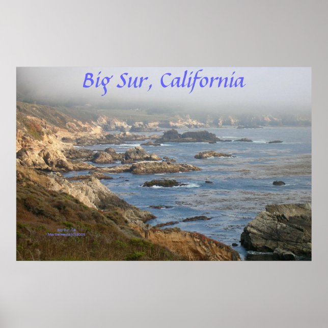 California Coasts - Big Sur - Poster (Front)