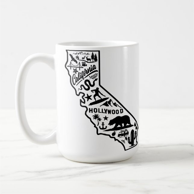 California Coffee Mug (Left)