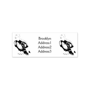California condor bird cartoon illustration  rubber stamp