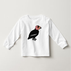 Birdorable California Condor Toddler Long Sleeve T-Shirt