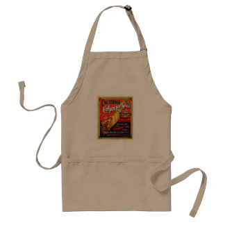 California - Cornucopia of the World Adult Apron