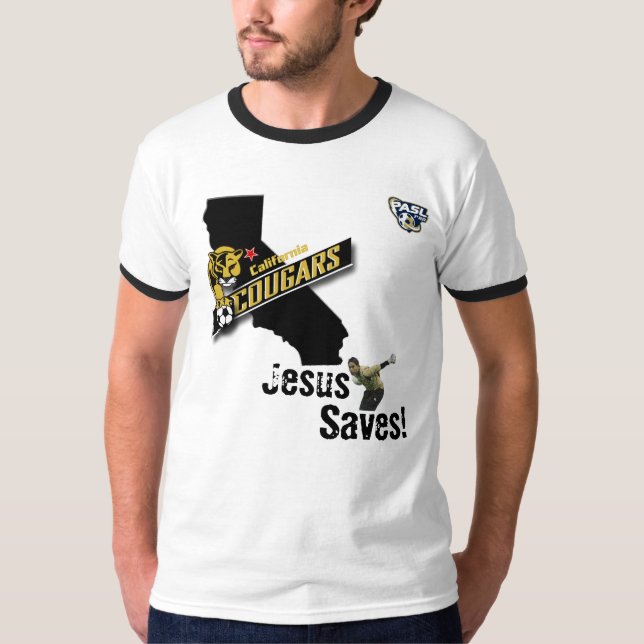 California Cougars - Jesus Molina PASL-Pro T T-Shirt (Front)