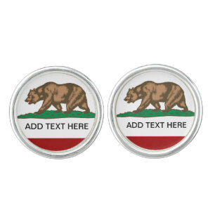 California Custom City  Cufflinks