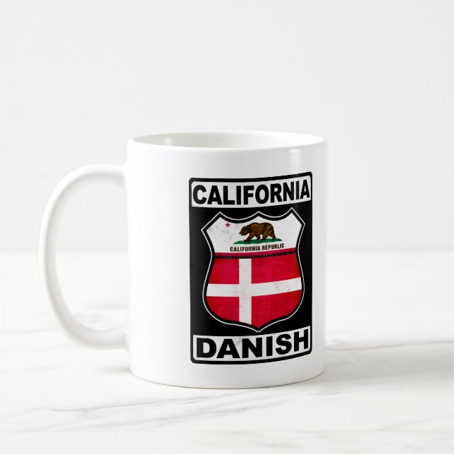 California Danish American Coffee Mug (Left)