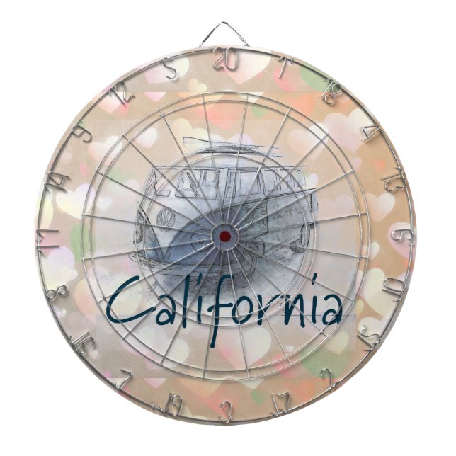 California Dart Board (Front)