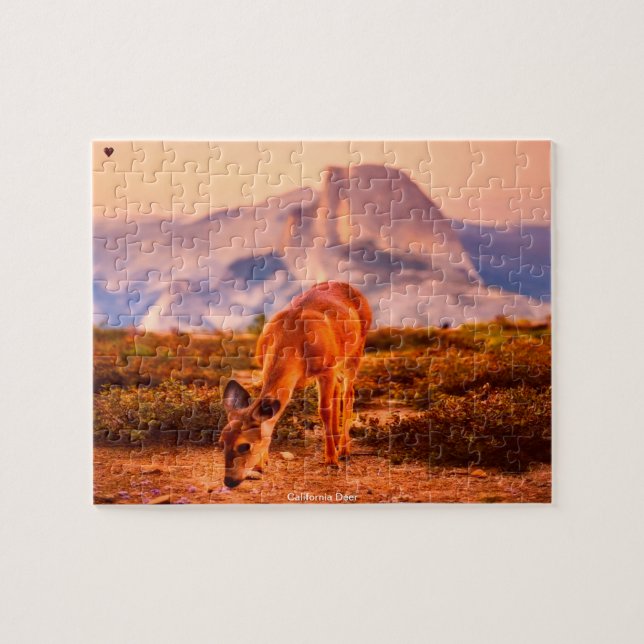 California Deer Jigsaw Puzzle (Horizontal)