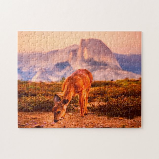 California Deer. Jigsaw Puzzle (Horizontal)
