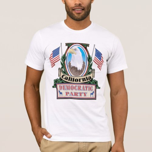 California Democrat Party T_shirts