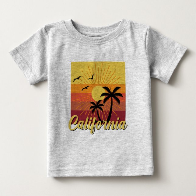 California Design - Baby Fine Jersey T-Shirt (Front)