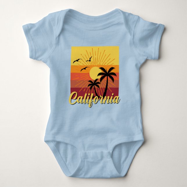 California Design - Baby Jersey Bodysuit (Front)