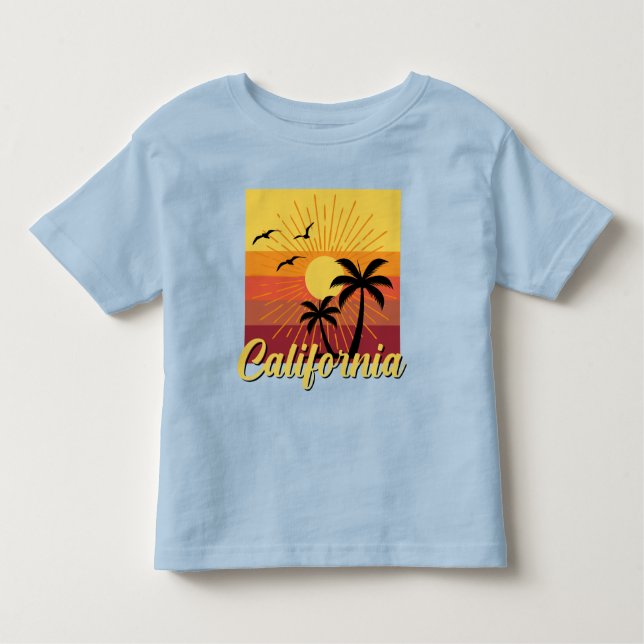 California Design - Toddler Fine Jersey T-Shirt (Front)