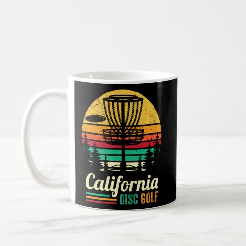 California Disc Golf  Frisbee Cali Sports Frolf Ho Coffee Mug
