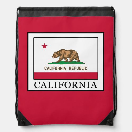 California Drawstring Bag