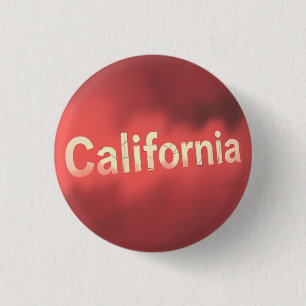 California Dream Vibes Button