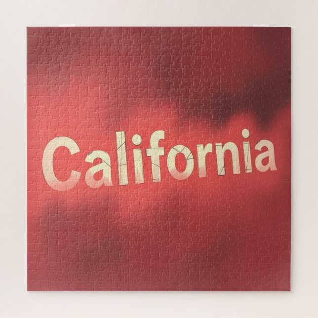 California Dream Vibes Jigsaw Puzzle (Vertical)