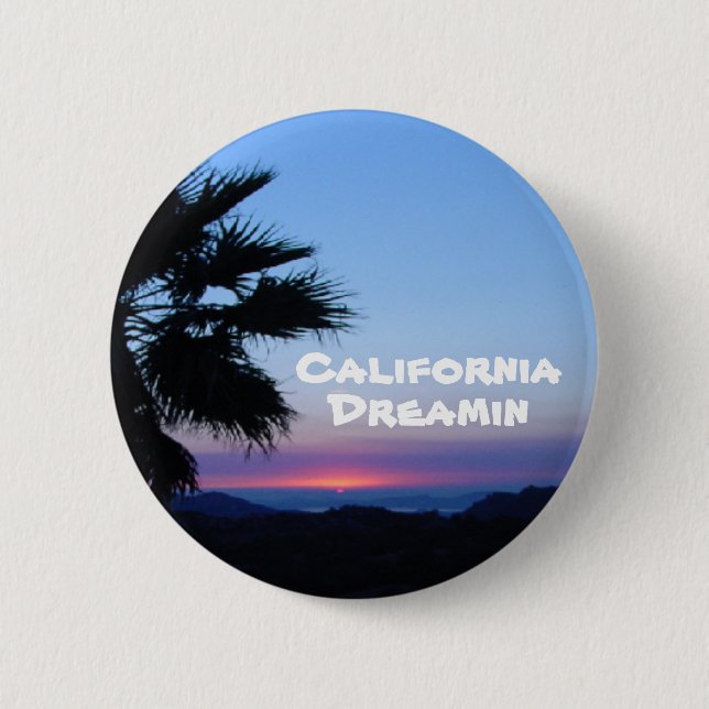 California Dreamin Button (Front)
