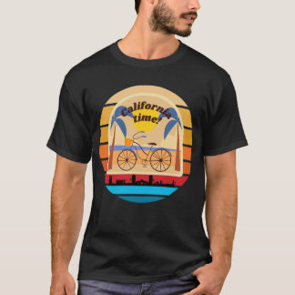 California Dreamin’ Sunset & Palm Trees T-Shirt
