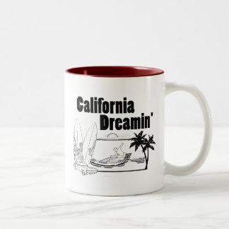 California Dreamin' Two-Tone Coffee Mug