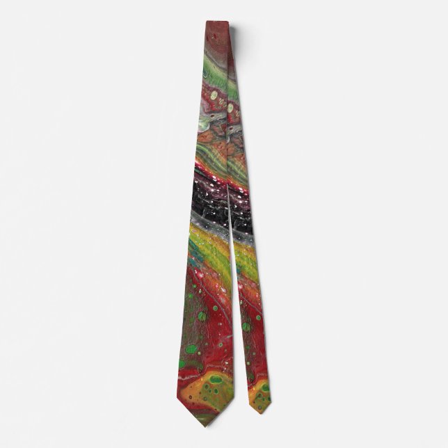 California Dreaming 1 Cool Bold Abstract Tie (Front)