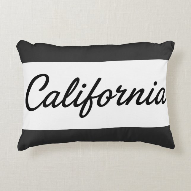 California Dreaming Accent Pillow (Front)