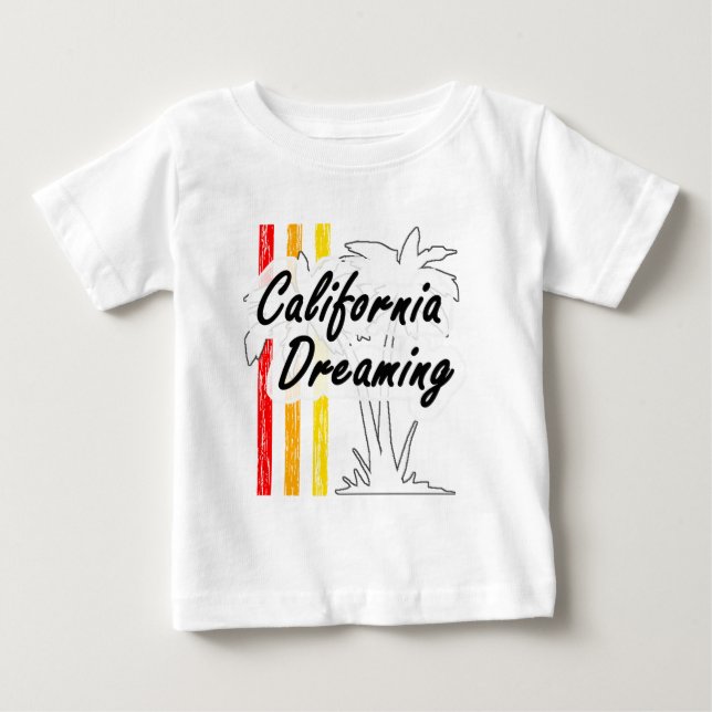 California Dreaming Baby T-Shirt (Front)