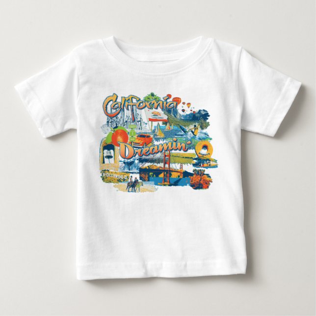 California Dreaming Baby T-Shirt (Front)