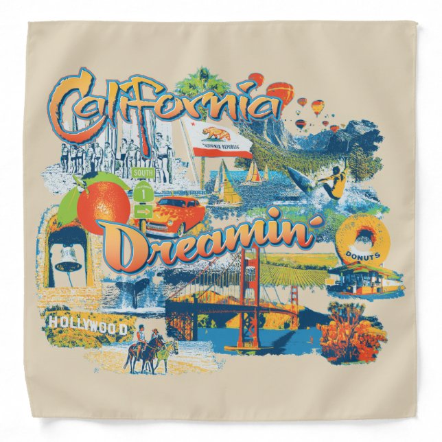 California Dreaming Bandana (Front)