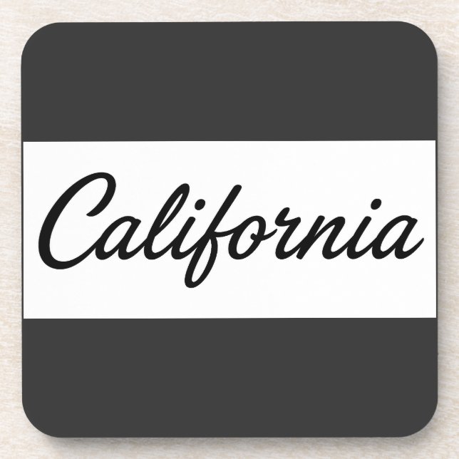 California Dreaming Beverage Coaster (Front)