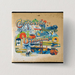 California Dreaming Button