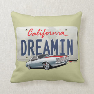 California dreaming Camaro pillow