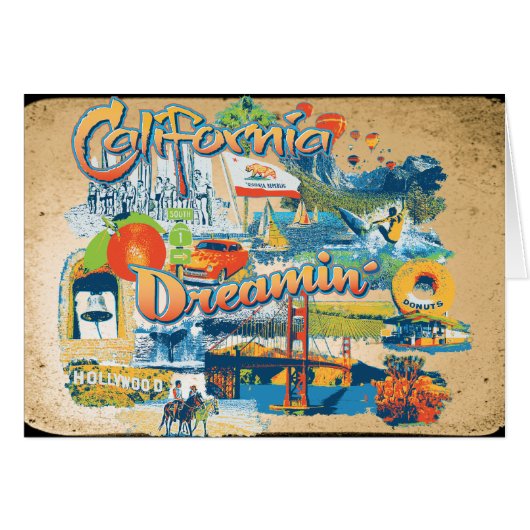 California Dreaming Cards (Front Horizontal)