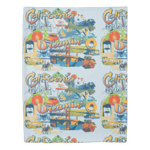 California Dreaming Duvet Cover