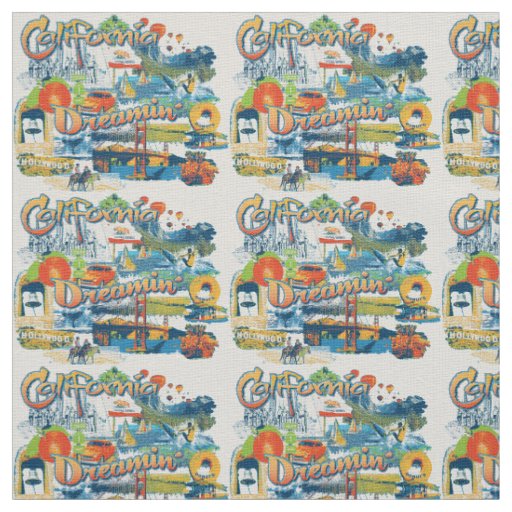 California Dreaming Fabric