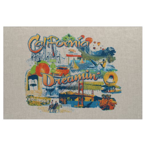 California Dreaming Fabric