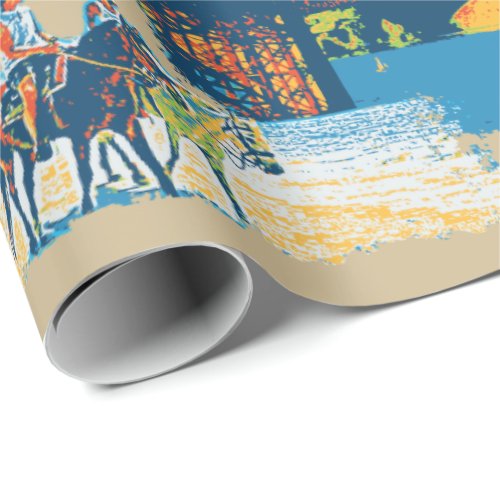 California Dreaming Gift Giving Wrapping Paper