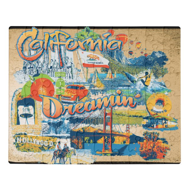 California Dreaming Jigsaw Puzzle (Puzzle Horizontal)