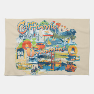 California Dreaming Kitchen Towel