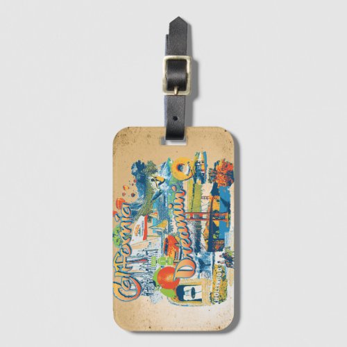 California Dreaming Luggage Tag