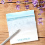 California dreaming ocean beach waves photo custom notepad