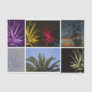 California Dreaming Palm Tree Decoupage Photo Tissue Paper