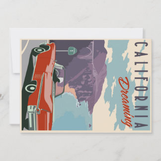 California Dreaming postcard