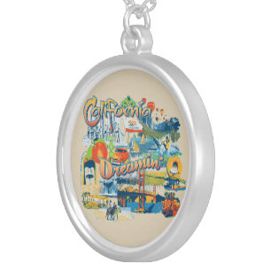 California Dreaming Silver Plated Necklace