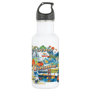 California Dreaming Stainless Steel Water Bottle