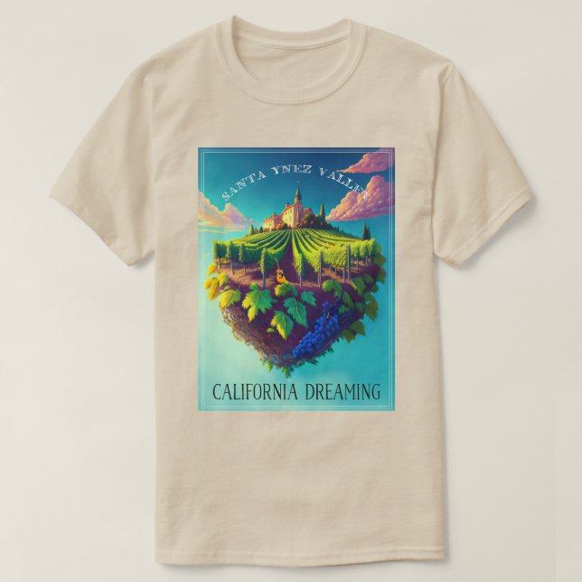 California Dreaming tee (Design Front)