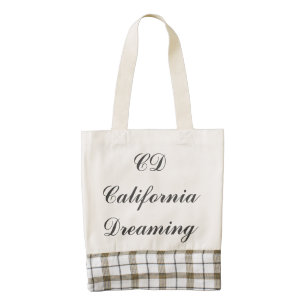 California Dreaming  Zazzle HEART Tote Bag