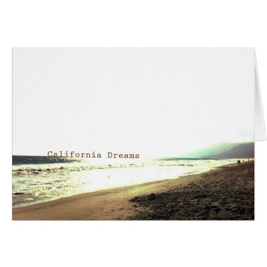 California Dreams (Front Horizontal)
