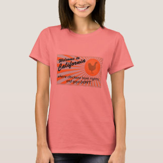 California Equal Rights Ladies Ringer T-Shirt